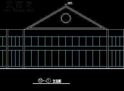 售楼处建筑设计-两层960平 CAD图纸