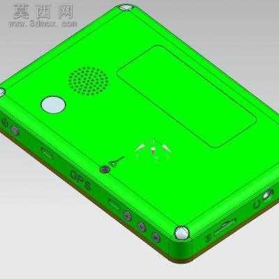 GPS结构设计 3D模型
