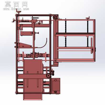片式开箱机 3D模型