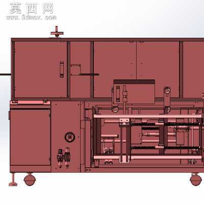 片式开箱机 3D模型
