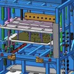 热铆焊接机双丝杆传动热熔机 3D模型
