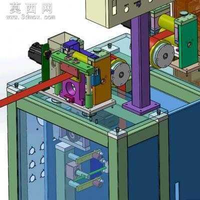 苹果手机FFC及FPC软排线裁切机 3D模型