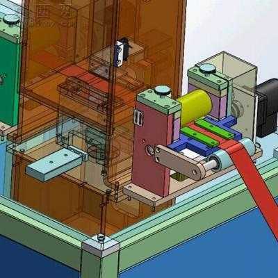 苹果手机FFC及FPC软排线裁切机 3D模型