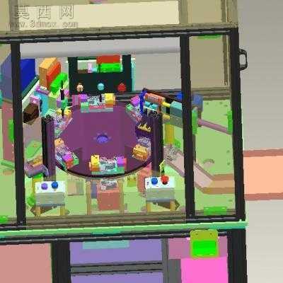 非标自动化焊锡机 3D模型