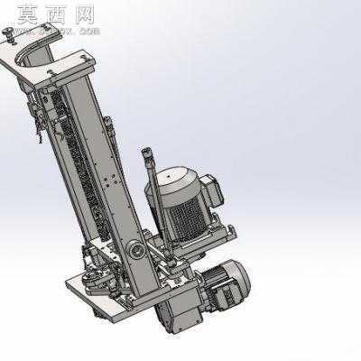 电机齿轮传动机构 3D模型