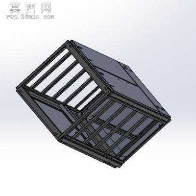 GGD型交流低压配电柜骨架 3D模型