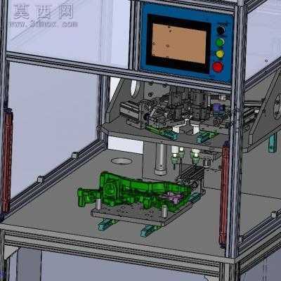 泵体螺丝拧紧机 3D模型