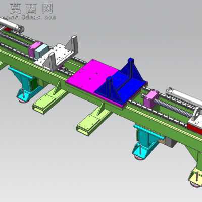 柱状工件夹紧装置 3D模型
