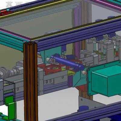 链板输送机链板给料机 3D模型