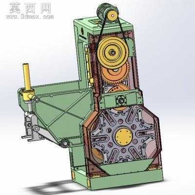 自动化瓷砖制作机 3D模型
