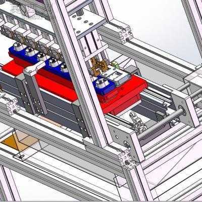 充电器插头检测机 3D模型