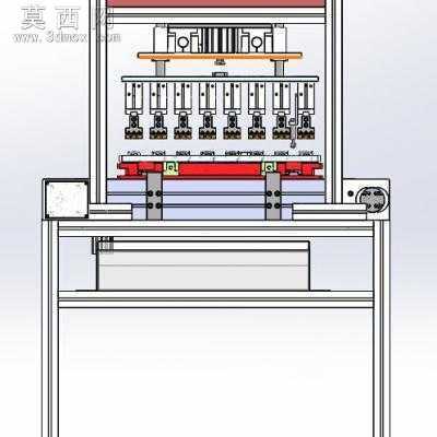 充电器插头检测机 3D模型