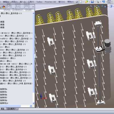 智能调软硬床垫 3D模型
