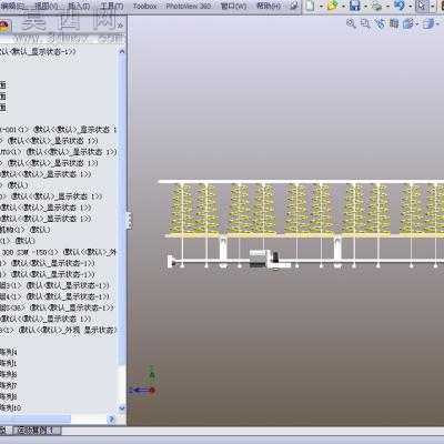 智能调软硬床垫 3D模型