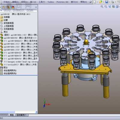 医用B型离心式细胞自动制片机 3D模型