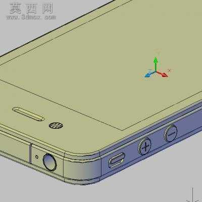 iphone 5s手机外壳 CAD图纸