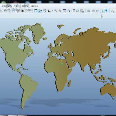 百年后的中国地图 3D模型
