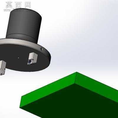 自制100mm飞刀盘 3D模型