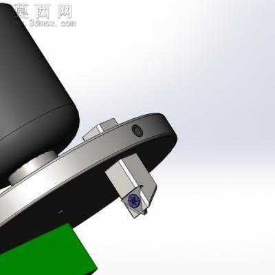 自制100mm飞刀盘 3D模型