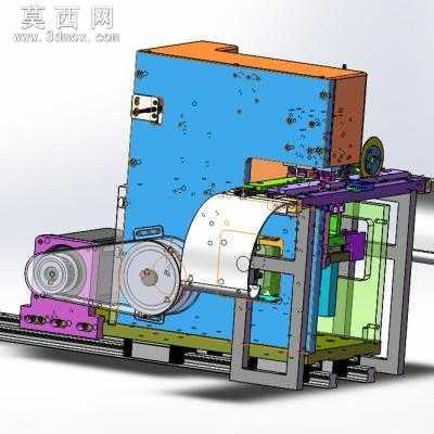 凸轮折弯机、凸轮折弯模组机构 3D模型