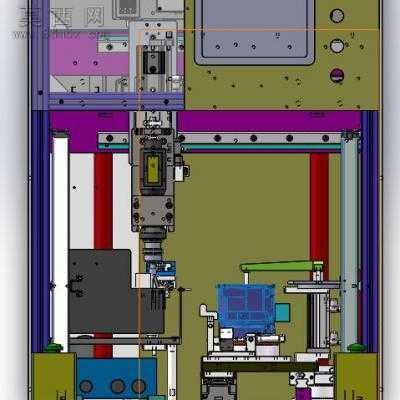 自动锁螺丝机真空吸取螺丝上料 3D模型