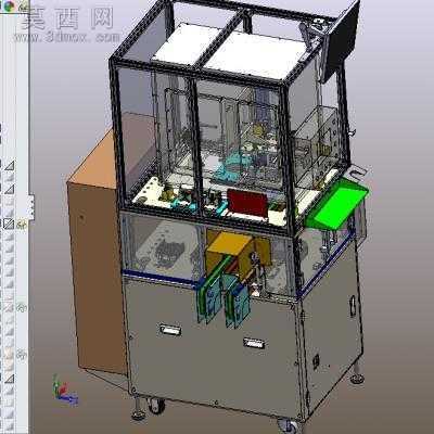车载马达噪音检测设备 3D模型