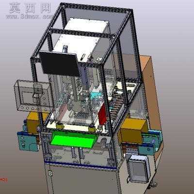 车载马达噪音检测设备 3D模型