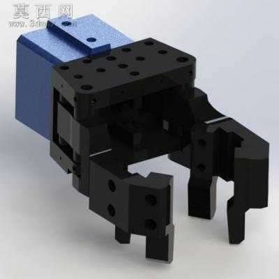 气爪装配体集合 3D模型