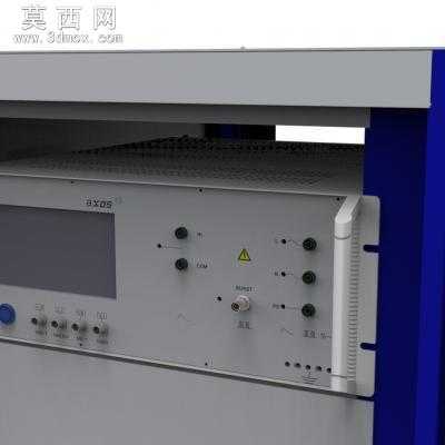 15kv浪涌机柜,50格病历夹,手动档案密集架 3D模型