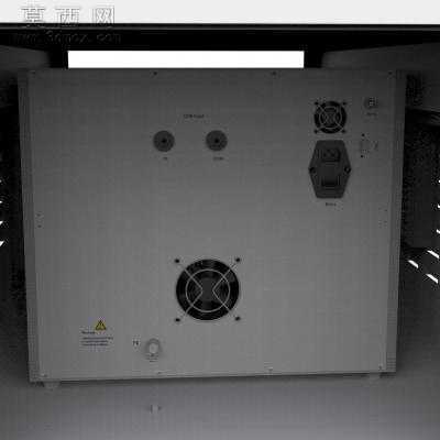 15kv浪涌机柜,50格病历夹,手动档案密集架 3D模型
