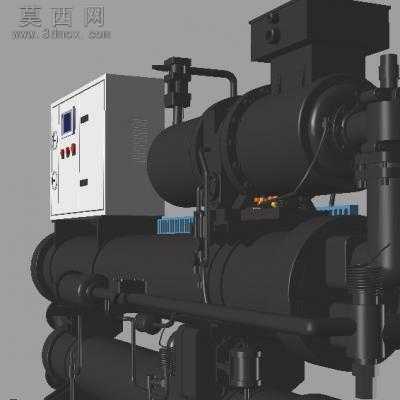 中央空调设备 制冷设备 3D模型,3DM