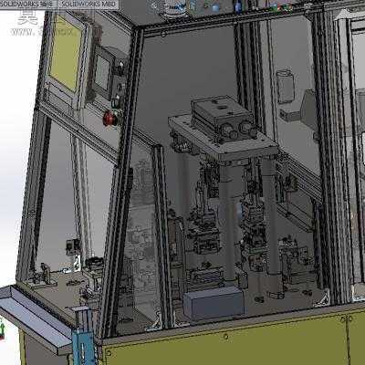 车载马达行业端子熔接机 3D模型