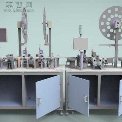 CCD自动检测组装一体机 3D模型