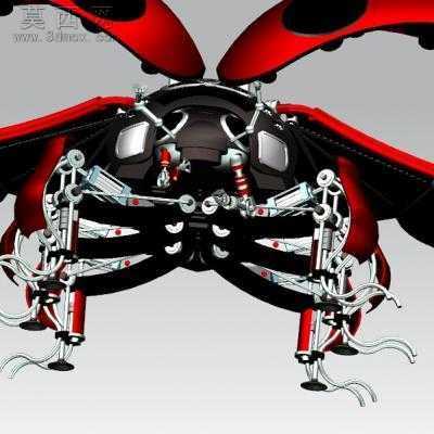 瓢虫机器人 3D模型