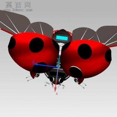 瓢虫机器人 3D模型
