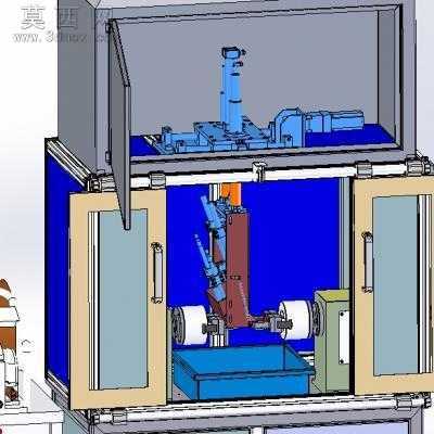 自动焊接设备 3D模型