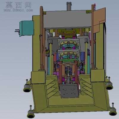 框架装备机 3D模型