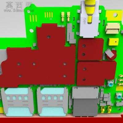 w666_6寸平板电脑 3D模型