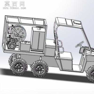 ATV��������ɳ̲�� 3Dģ��