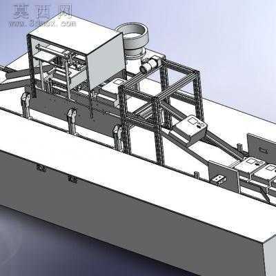 电表自动压紧铅封机 3D模型