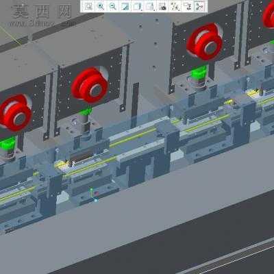 智能卡冲切机 3D模型