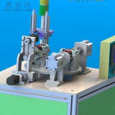 7020�����Ȧ����е�豸 3Dģ��