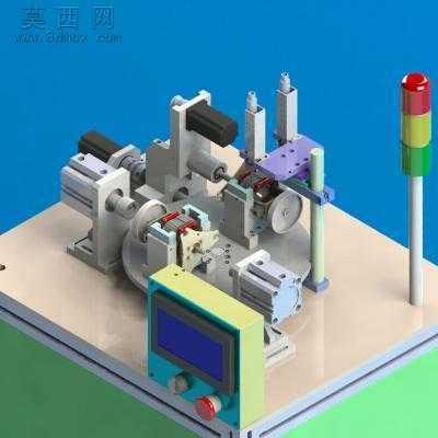 7020�����Ȧ����е�豸 3Dģ��