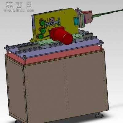小零件射片机 3D模型