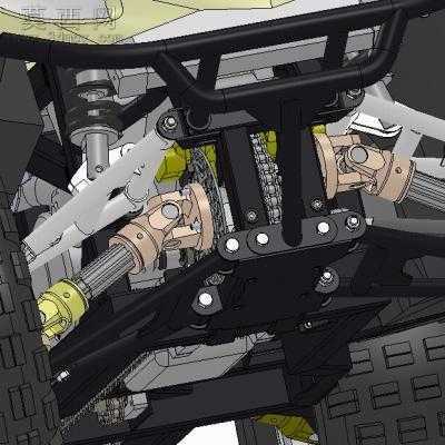 ATV 4x4 650ccɳ̲�� 3Dģ��