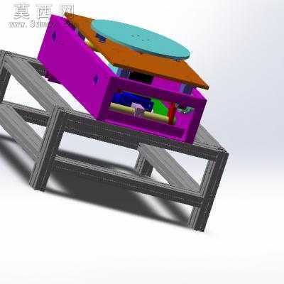 重型顶升移载机 3D模型