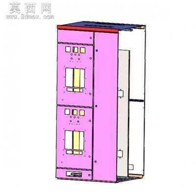 配电柜 3D模型