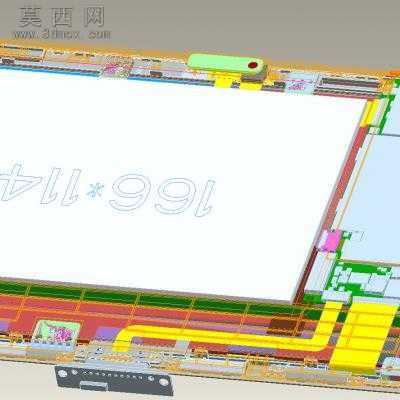 k102-10寸平板电脑 3D模型