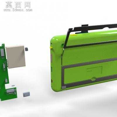 mbp_867_7寸平板电脑 3D模型