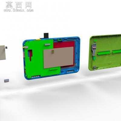 mbp_867_7寸平板电脑 3D模型